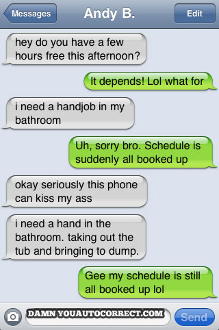 funny auto-correct texts - DYAC Classic: A Helping Hand