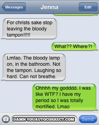 funny auto-correct texts - 10 Most Popular Autocorrects From December, 2010