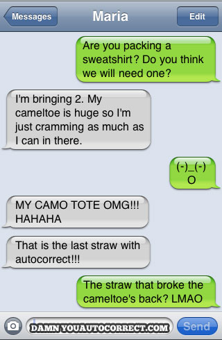 funny auto-correct texts - The 15 Funniest Autocorrects From July, 2011