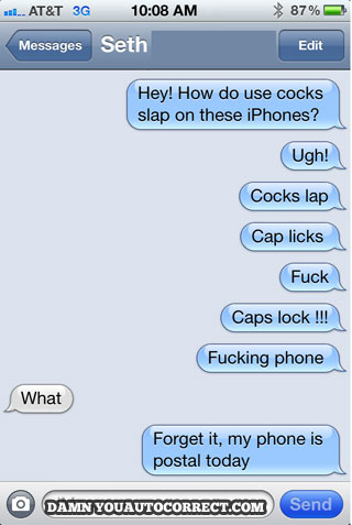 funny auto-correct texts - The 15 Funniest Autocorrects From January 2012