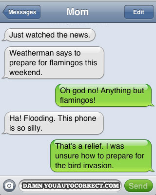 funny auto-correct texts - The 16 Funniest Autocorrects From October, 2011