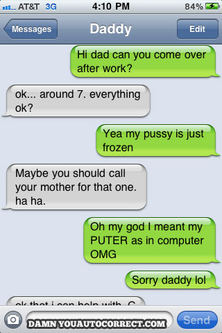 funny auto-correct texts - Classic DYAC: Below Zero