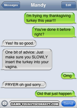 funny auto-correct texts - The 16 Funniest Autocorrects From October, 2011