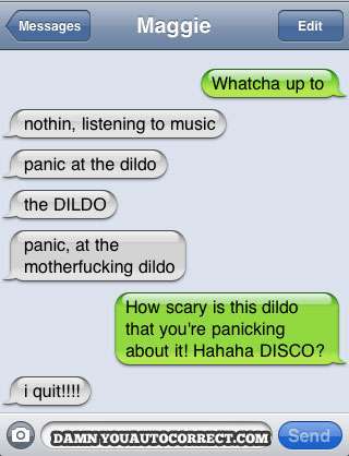 funny auto-correct texts - The 16 Funniest Autocorrects From September, 2011