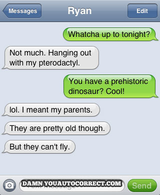 funny auto-correct texts - The 15 Funniest Autocorrects From December 2011