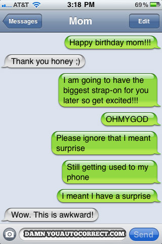 funny auto-correct texts - The 15 Funniest Autocorrects From June, 2011