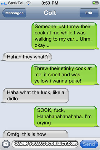 funny auto-correct texts - The 15 Funniest Autocorrects From July, 2011