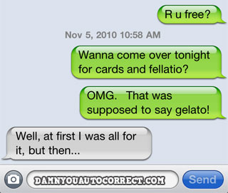 funny auto-correct texts - The 10 Most Popular DYAC’s From November 2010