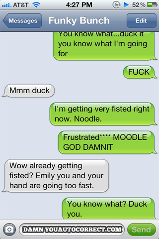 funny auto-correct texts - The 15 Funniest Autocorrects From March 2012