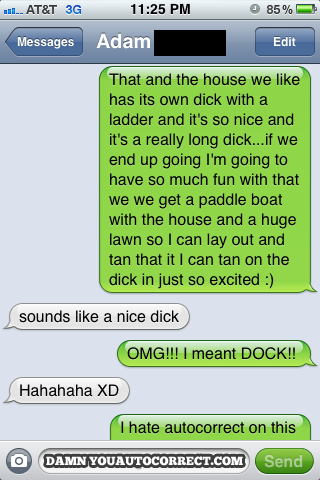 funny auto-correct texts - The 15 Funniest Autocorrects From March 2012