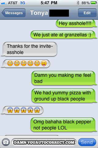 funny auto-correct texts - 12 Times Autocorrect Almost Ruined Pizza Night