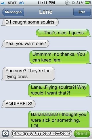 funny auto-correct texts - The 15 Funniest Autocorrects Of May 2012