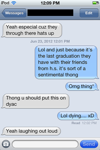 funny auto-correct texts - That Shouldn’t Be Something Sentimental, Autocorrect!