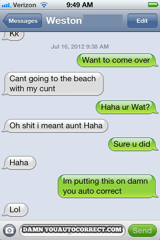 funny auto-correct texts - 6 Hilarious Autocorrects for Labor Day Weekend