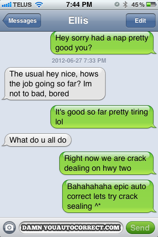 funny auto-correct texts - 20 “Bad Day at Work” Autocorrects