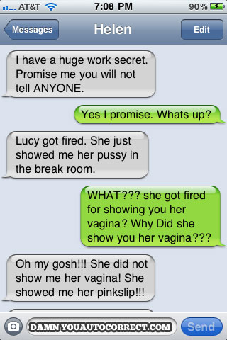 funny auto-correct texts - 20 “Bad Day at Work” Autocorrects