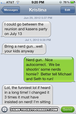 funny auto-correct texts - That Kind Of Party