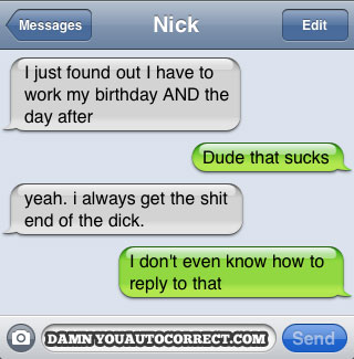 funny auto-correct texts - 20 “Bad Day at Work” Autocorrects