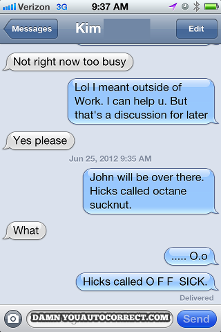 funny auto-correct texts - 20 “Bad Day at Work” Autocorrects