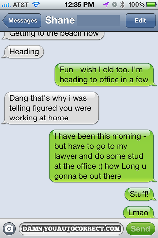 funny auto-correct texts - 20 “Bad Day at Work” Autocorrects