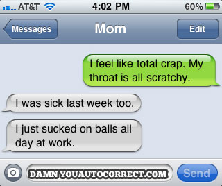 funny auto-correct texts - 20 “Bad Day at Work” Autocorrects