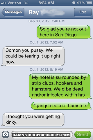 funny auto-correct texts - The 26 Best Autocorrects Of October 2012