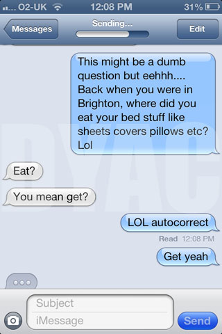 funny auto-correct texts - 11 Times Autocorrect Did College Wrong