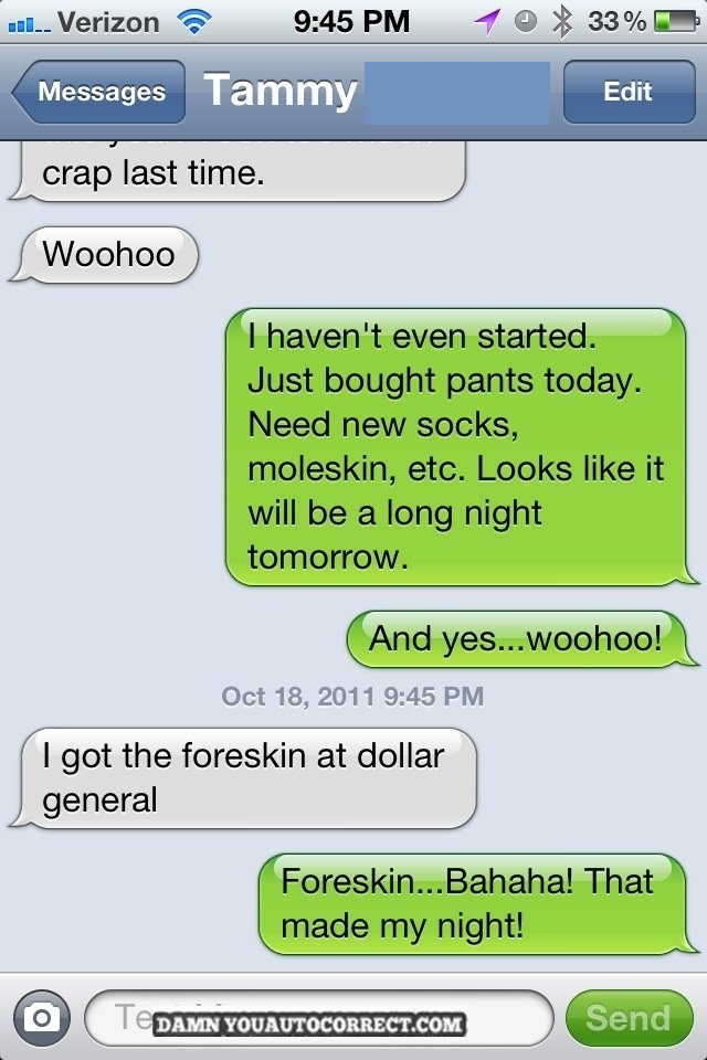 funny auto-correct texts - Hope You Got Your Money’s Worth!