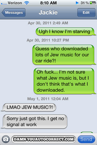 funny auto-correct texts - 6 Hilarious Hanukkah Autocorrects