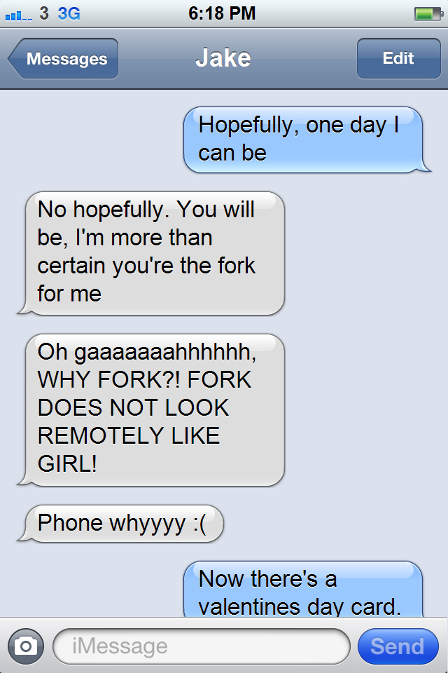 funny auto-correct texts - The 21 Best Autocorrects Of February 2013