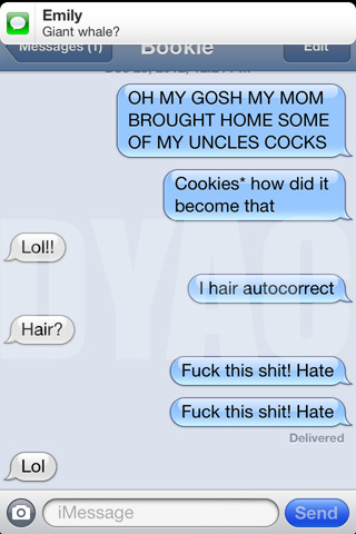 funny auto-correct texts - The 21 Best Autocorrects Of February 2013