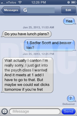 funny auto-correct texts - The 21 Best Autocorrects Of February 2013