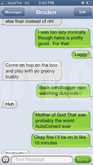 funny auto-correct texts - Huh?