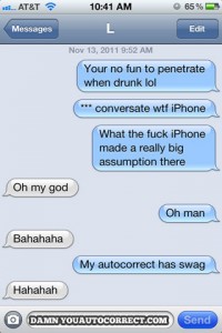 funny auto-correct texts - no-fun