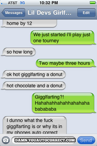 funny auto-correct texts - The 20 Funniest Autocorrects Of April 2013