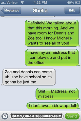 funny auto-correct texts - “Be Prepared” Is His Motto