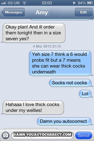 funny auto-correct texts - Shoe Enough! 7 Funny Autocorrects About Shoes