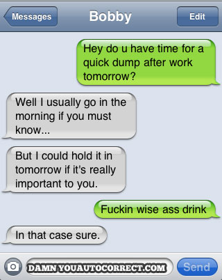 funny auto-correct texts - The 20 Funniest Autocorrects of July 2013!