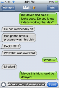 funny auto-correct texts - deep-cleaning-