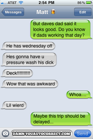 funny auto-correct texts - The 20 Funniest Autocorrects of July 2013!