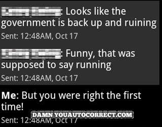 funny auto-correct texts - The 13 Funniest Autocorrects of October 2013!