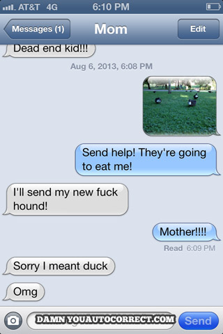 funny auto-correct texts - The 16 Funniest Autocorrects Of December 2013