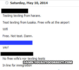 funny auto-correct texts - The 17 Best Autocorrects of May 2014