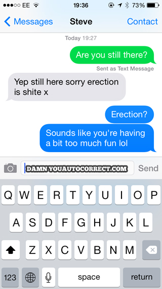 funny auto-correct texts - Still Waiting