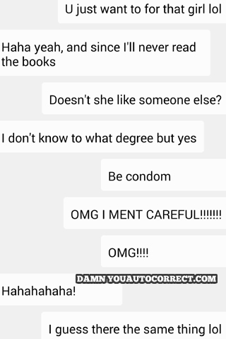 funny auto-correct texts - Careful Advice