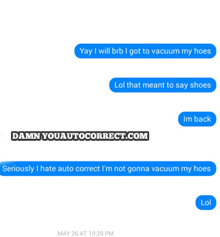 funny auto-correct texts - Shoe Enough! 7 Funny Autocorrects About Shoes