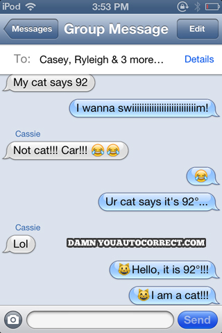 funny auto-correct texts - 10 Times Autocorrect Almost Ruined Summer