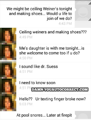 funny auto-correct texts - Shoe Enough! 7 Funny Autocorrects About Shoes