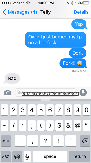 funny auto-correct texts - 13 Autocorrects That Turn Up the Heat