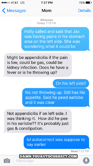 funny auto-correct texts - Now That’s Impressive